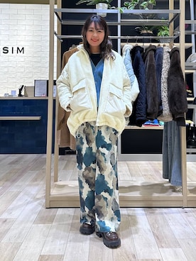 「アイテム（ブルゾン）」を使った、sankichi1346さん（レディース・159cm）の秋コーディネート