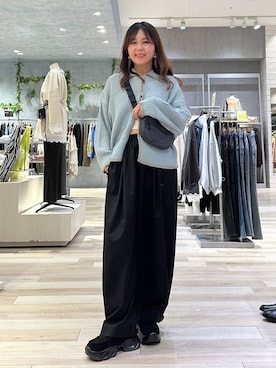 「HARE（ハレ）のアイテム（アクセサリー）」を使った、sankichi1346さん（レディース・159cm）の秋コーディネート