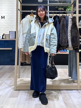 「アイテム（ブルゾン）」を使った、sankichi1346さん（レディース・159cm・40代）の秋コーディネート