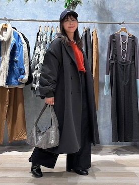 「アイテム（キーホルダー）」を使った、sankichi1346さん（レディース・159cm）の秋コーディネート