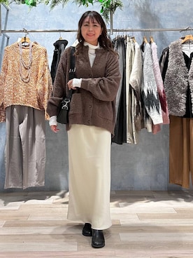 「アイテム（キーホルダー）」を使った、sankichi1346さん（レディース・159cm）の秋コーディネート