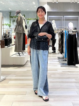 sankichi1346さん（レディース・159cm）の夏コーディネート