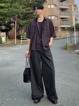 そらさん(メンズ・181cm)の夏コーディネート