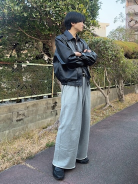 そらさん（メンズ・181cm）の春コーディネート