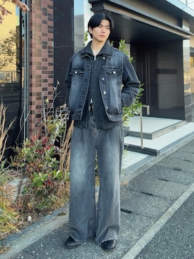 そらさん（メンズ・181cm）の冬コーディネート