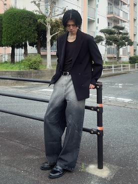 そらさん(メンズ・181cm)の春コーディネート