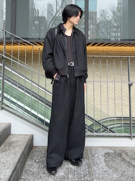 「アイテム（アクセサリー）」を使った、そらさん（メンズ・181cm）の秋コーディネート