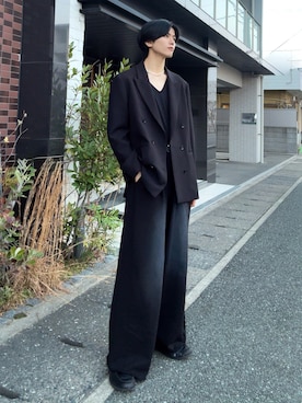 「SINSS（シンス）のアイテム（アクセサリー）」を使った、そらさん（メンズ・181cm）の春コーディネート