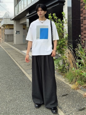 そらさん（メンズ・181cm）の夏コーディネート