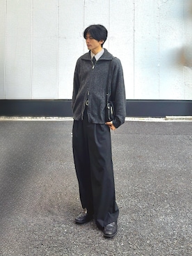 「アイテム（フォーマルスーツ/小物）」を使った、そらさん（メンズ・181cm）の秋コーディネート