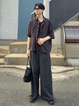 そらさん（メンズ・181cm）の夏コーディネート