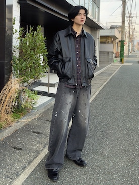 そらさん(メンズ・181cm)の春コーディネート