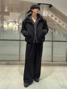 「SINSS（シンス）のアイテム」を使った、そらさん（メンズ・181cm）の冬コーディネート