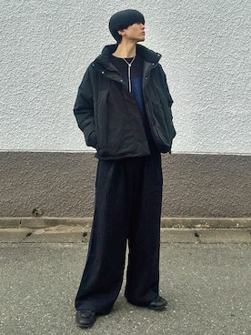 「オトナカジュアル」｜そらさん（メンズ・181cm）の冬コーディネート