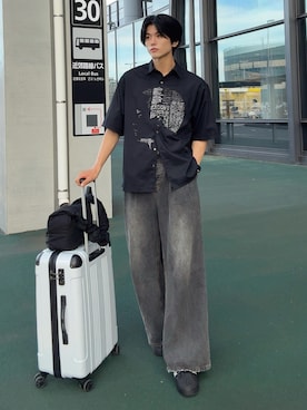 そらさん（メンズ・181cm）の夏コーディネート