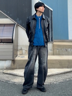 「アイテム（アクセサリー）」を使った、そらさん（メンズ・181cm）の冬コーディネート