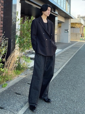 そらさん（メンズ・181cm）の春コーディネート