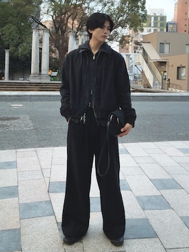 そらさん（メンズ・181cm）の冬コーディネート