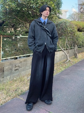 「SINSS（シンス）のアイテム（バッグ）」を使った、そらさん（メンズ・181cm）の春コーディネート