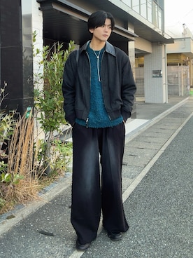 そらさん（メンズ・181cm）の冬コーディネート