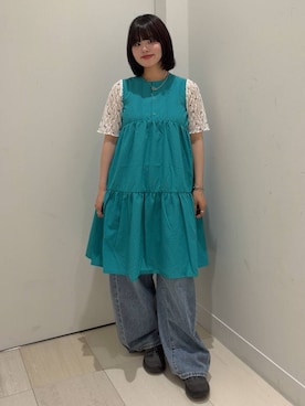 akiさん（レディース・160cm）の夏コーディネート
