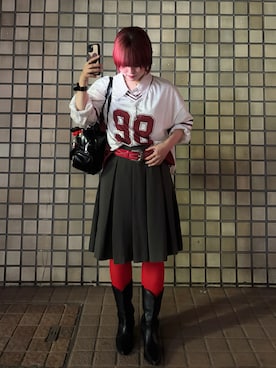 「sedacle（セダクル）のアイテム」を使った、akiさん（レディース・160cm）の春コーディネート