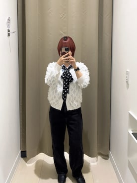 「GLOBAL WORK（グローバルワーク）のGOODデニムバギーパンツ/498388（デニムパンツ）」を使った、璃-aki-さん（レディース・160cm）の秋コーディネート