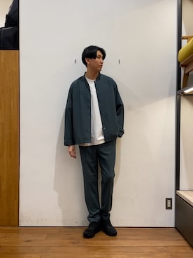 かわむらさん(メンズ・183cm)の春コーディネート