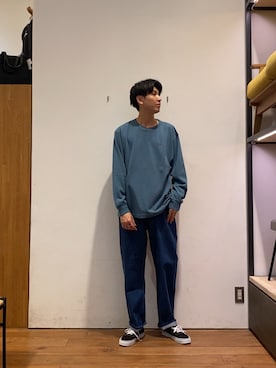 かわむらさん（メンズ・183cm）の秋コーディネート