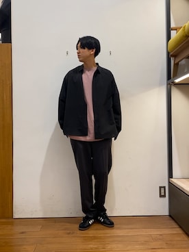 かわむらさん（メンズ・183cm）の春コーディネート