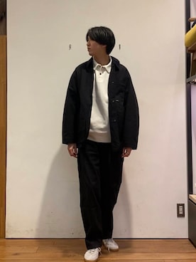 かわむらさん(メンズ・183cm)の冬コーディネート