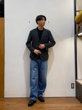 かわむらさん（メンズ・183cm）の春コーディネート