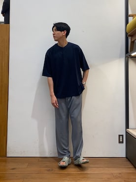 かわむらさん（メンズ・183cm）の春コーディネート