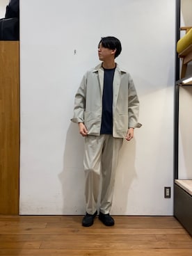 かわむらさん(メンズ・183cm)の春コーディネート