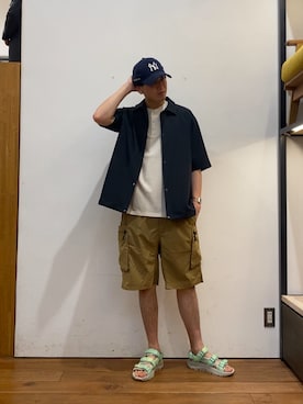 かわむらさん(メンズ・183cm)の春コーディネート