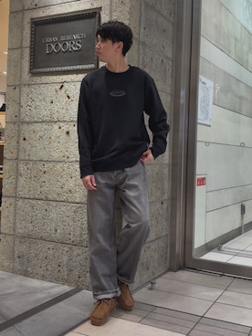 かわむらさん（メンズ・183cm）の秋コーディネート