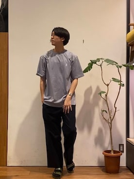 かわむらさん（メンズ・183cm）の夏コーディネート