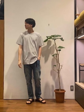 かわむらさん（メンズ・183cm）の夏コーディネート