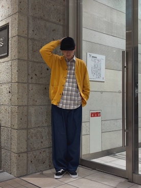 かわむらさん（メンズ・183cm）の秋コーディネート
