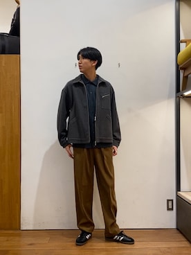 かわむらさん（メンズ・183cm）の冬コーディネート