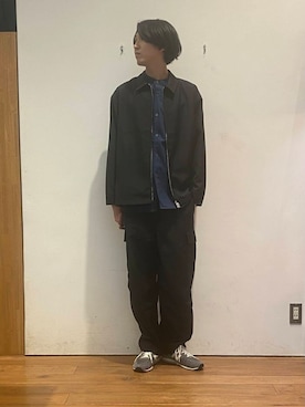 かわむらさん（メンズ・183cm）の秋コーディネート