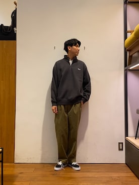 かわむらさん（メンズ・183cm）の秋コーディネート