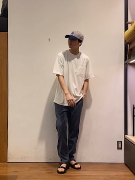 かわむらさん(メンズ・183cm)の夏コーディネート