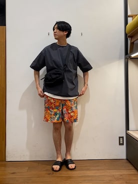 かわむらさん(メンズ・183cm)の春コーディネート