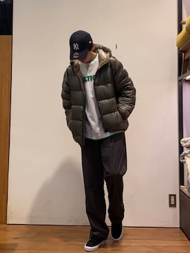 かわむらさん（メンズ・183cm）の冬コーディネート