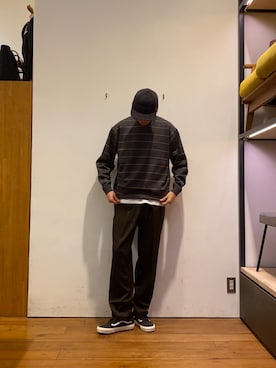 かわむらさん（メンズ・183cm）の秋コーディネート