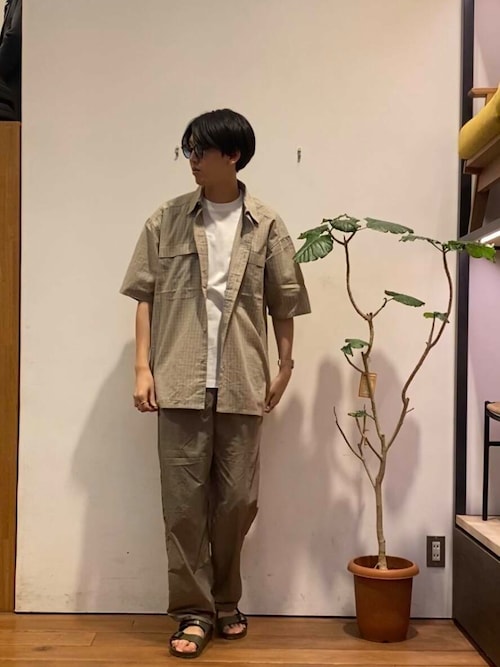 OUTDOOR EXCHANGE ナイロンパンツ