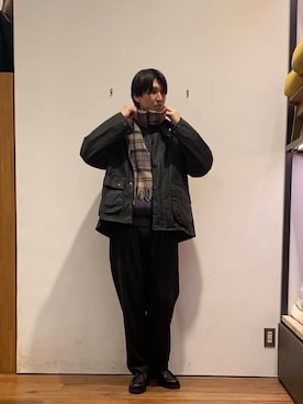 かわむらさん（メンズ・183cm）の冬コーディネート