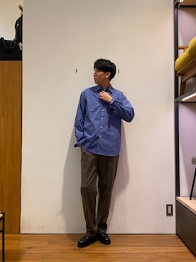 かわむらさん（メンズ・183cm）の秋コーディネート