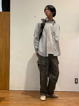 かわむらさん（メンズ・183cm）の秋コーディネート